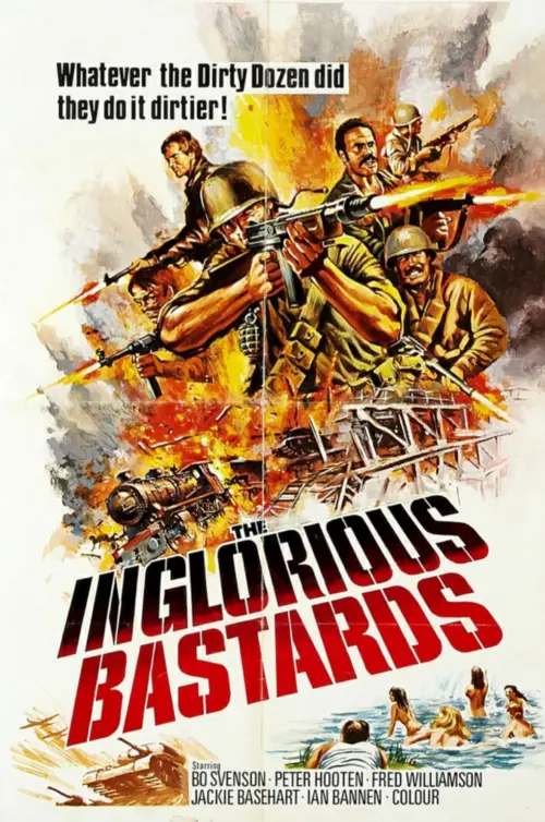 Movie poster "The Inglorious Bastards"