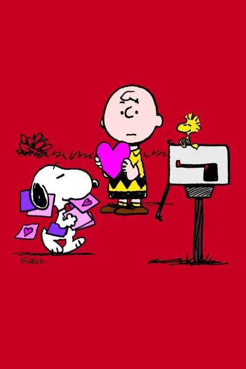 Movie poster "Be My Valentine, Charlie Brown"