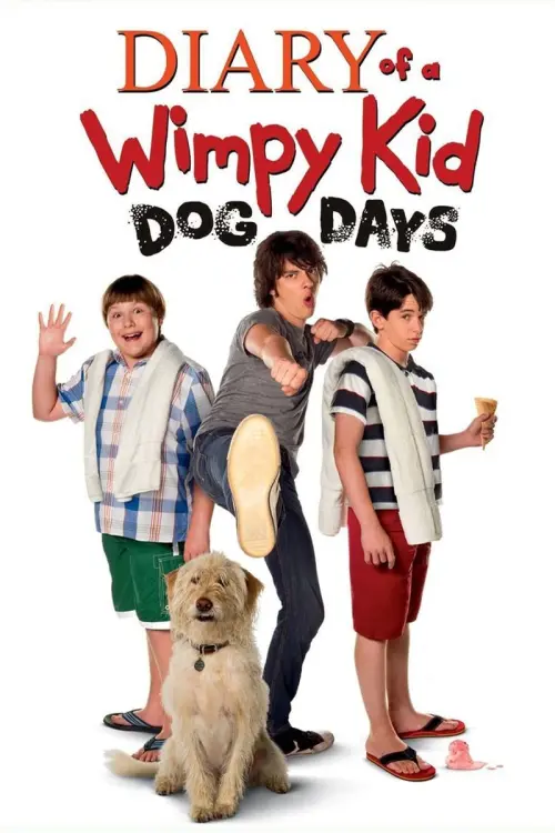 Movie poster "Diary of a Wimpy Kid: Dog Days"