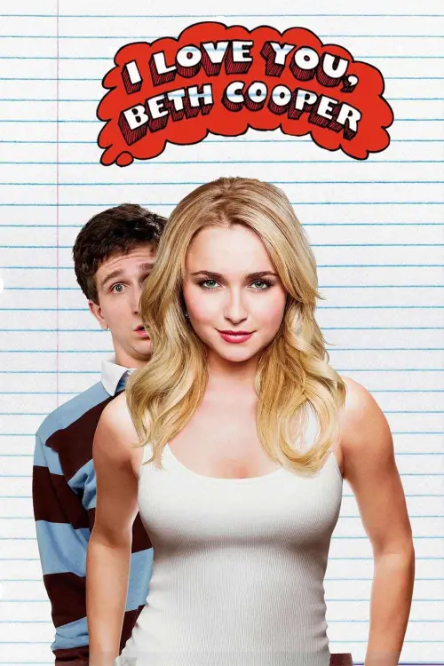 Movie poster "I Love You, Beth Cooper"