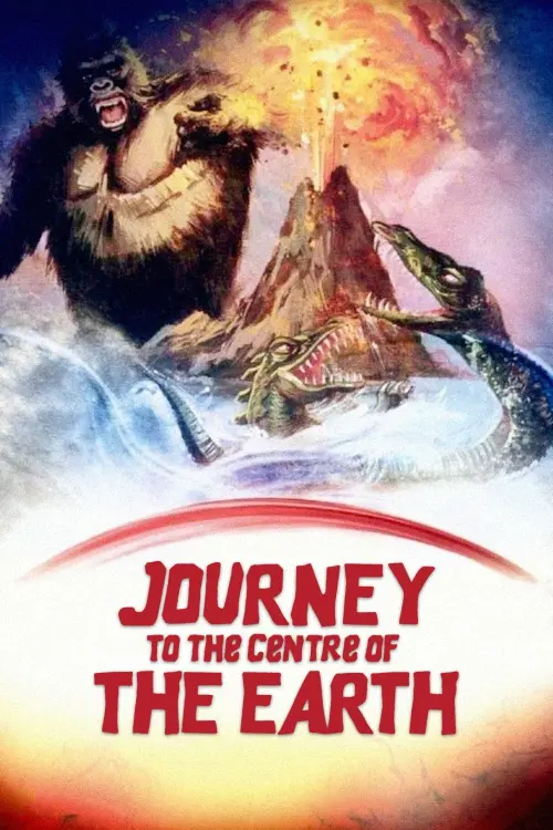 Movie poster "Journey to the Centre of the Earth"