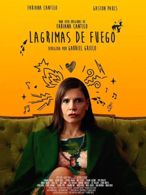 Movie poster "Lágrimas de fuego"