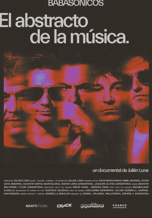 Movie poster "Babasónicos: El abstracto de la música"