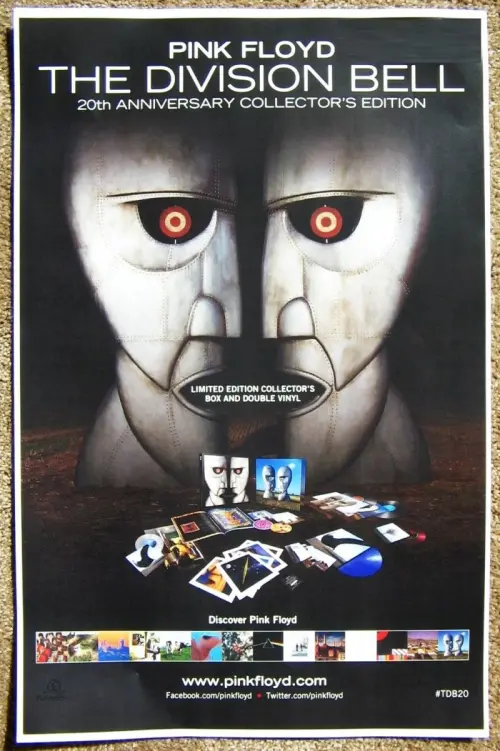 Movie poster "Pink Floyd: The Division Bell (20th Anniversary Box Set)"