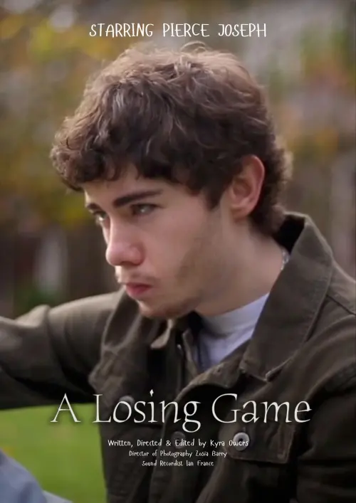 Movie poster "A Losing Game"