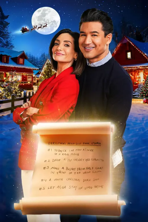 Movie poster "Once Upon a Christmas Wish"