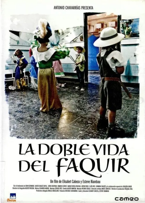 Movie poster "La doble vida del faquir"