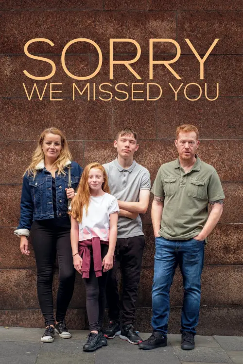 Movie poster "Sorry We Missed You"