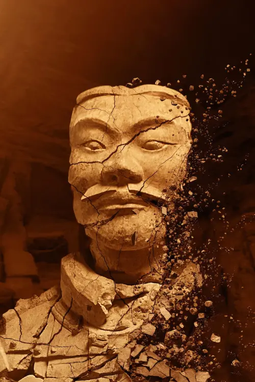 Movie poster "Mysteries of the Terracotta Warriors"