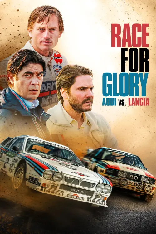 Movie poster "Race for Glory: Audi vs Lancia"