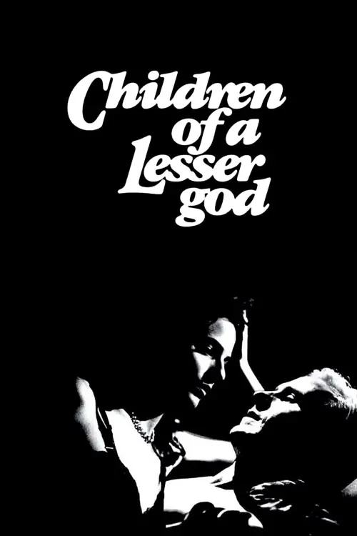 Movie poster "Children of a Lesser God"