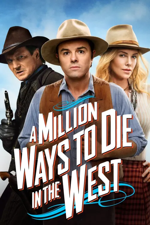 Movie poster "A Million Ways to Die in the West"