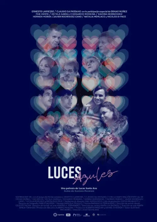 Movie poster "Blue Lights"