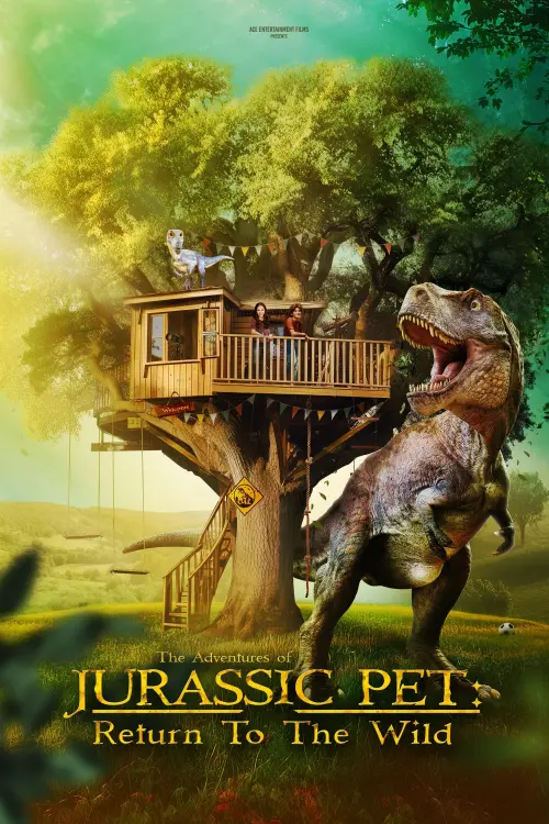 Movie poster "The Adventures of Jurassic Pet: Return to the Wild"