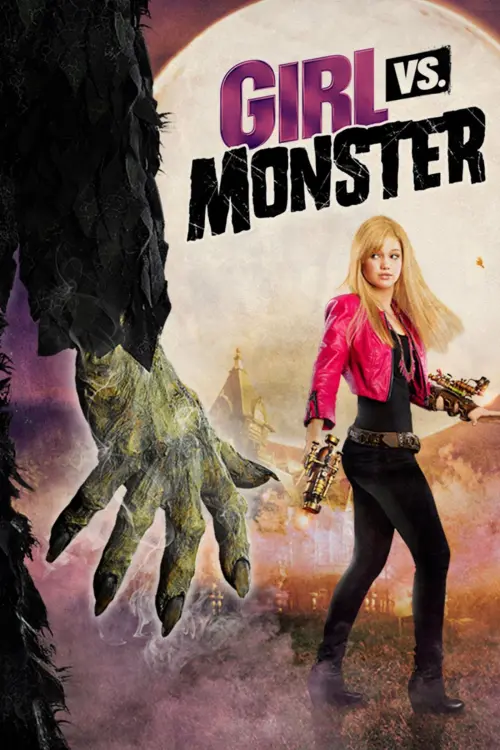 Movie poster "Girl vs. Monster"