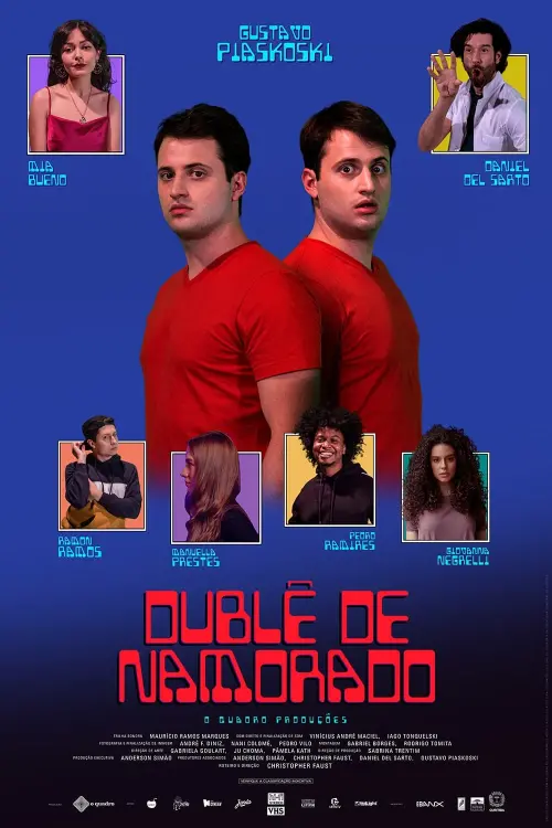 Movie poster "Dublê de Namorado"