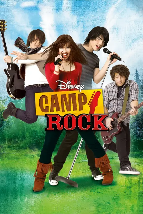 Movie poster "Camp Rock"