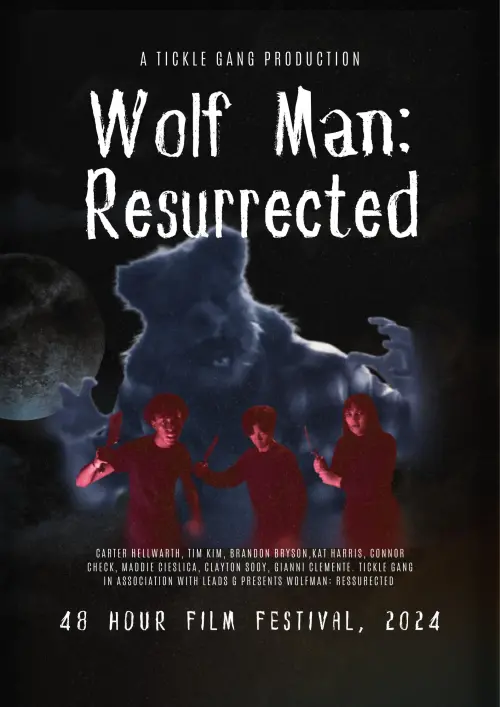 Movie poster "Wolf Man: Resurrected"