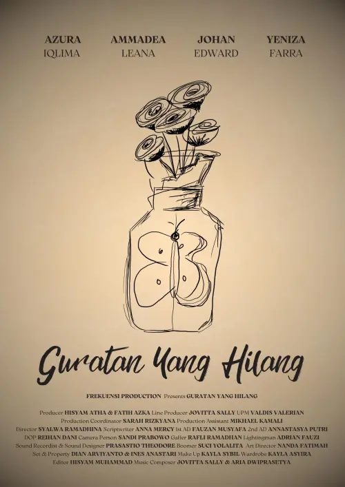 Movie poster "Guratan Yang Hilang"