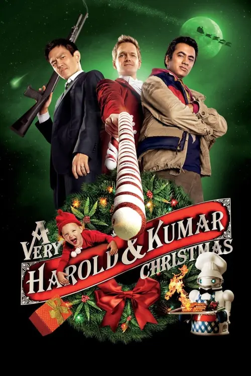 Movie poster "A Very Harold & Kumar Christmas"