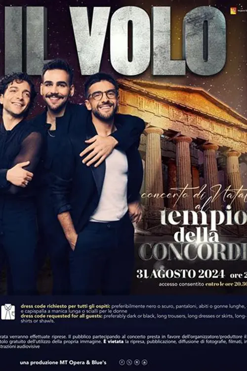 Movie poster "Il Volo - Natale ad Agrigento"