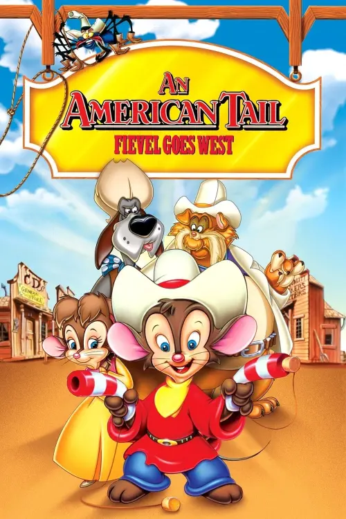 Movie poster "An American Tail: Fievel Goes West"