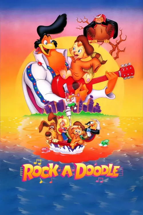 Movie poster "Rock-A-Doodle"