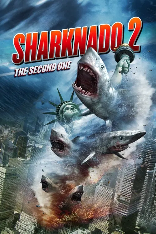 Movie poster "Sharknado 2: The Second One"