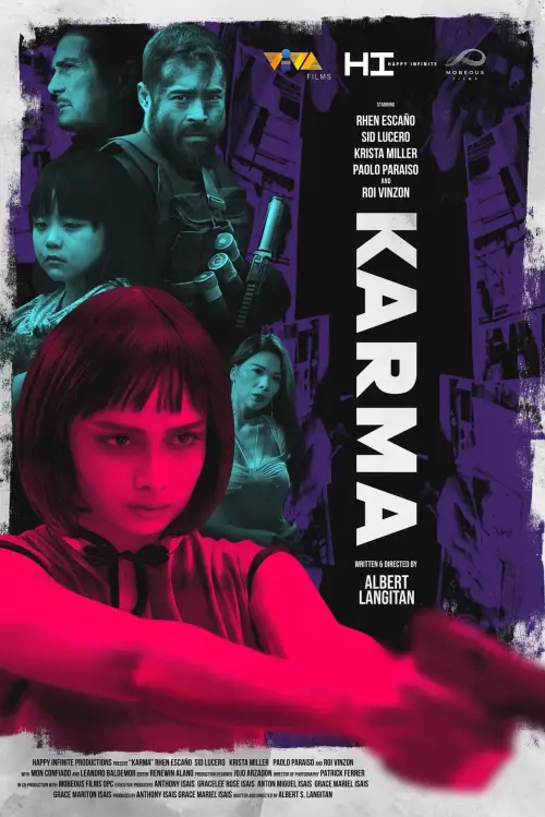 Movie poster "Karma"