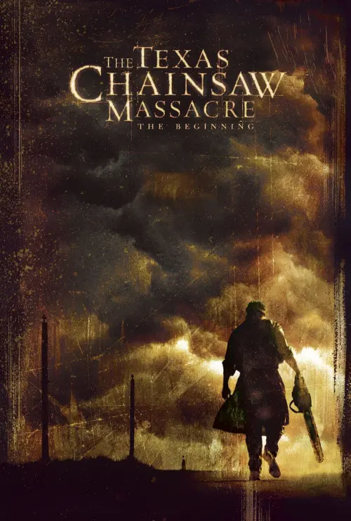 Movie poster "The Texas Chainsaw Massacre: The Beginning"