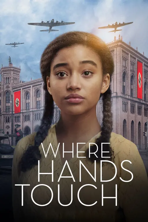 Movie poster "Where Hands Touch"