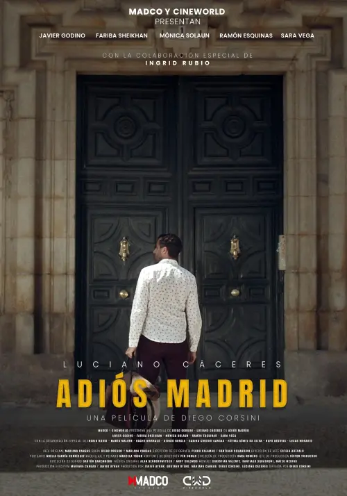 Movie poster "Adiós Madrid"