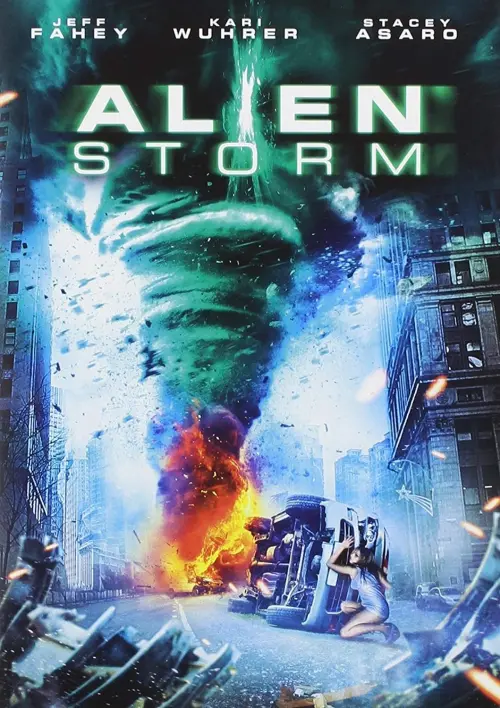 Movie poster "Alien Tornado"