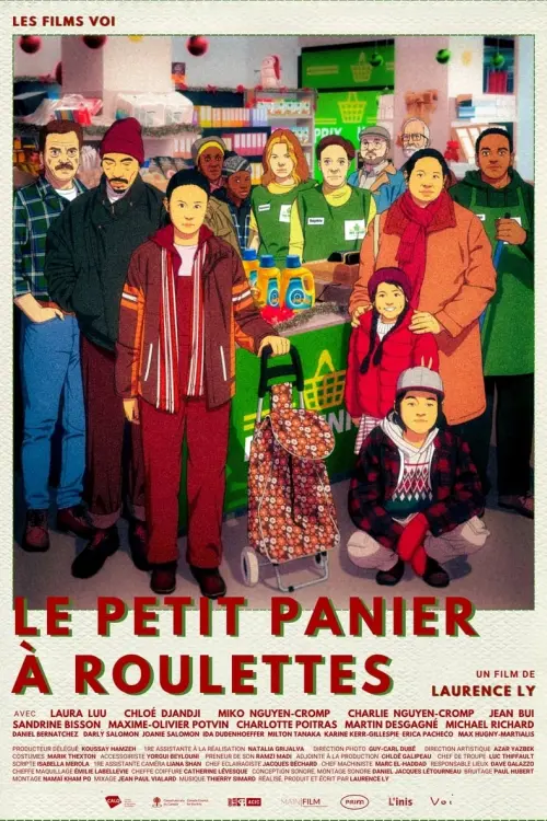 Movie poster "Le petit panier à roulettes"