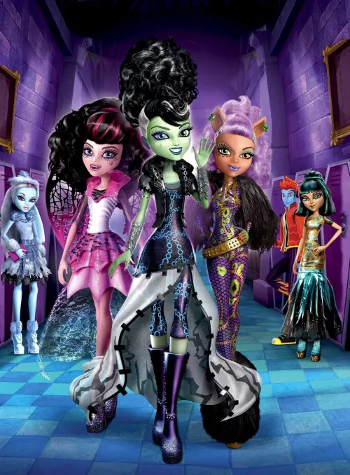 Movie poster "Monster High: Ghouls Rule"