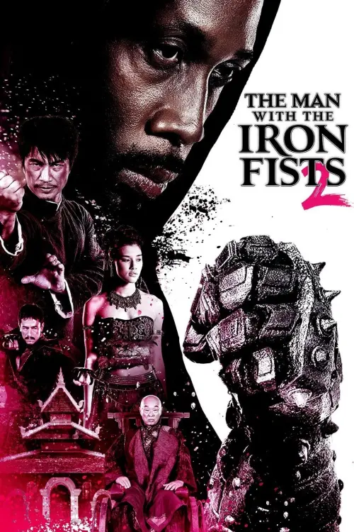 Movie poster "The Man with the Iron Fists 2"