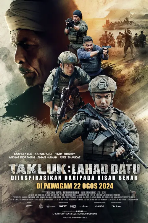 Movie poster "Takluk: Lahad Datu"