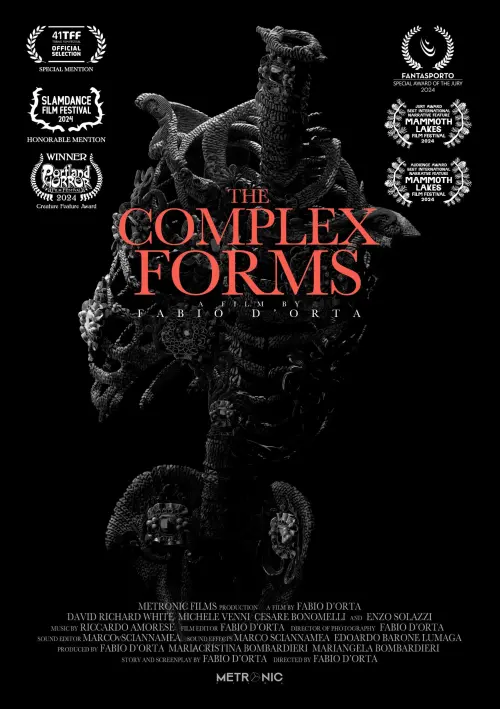 Movie poster "The Complex Forms"