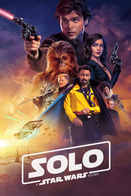 Movie poster "Solo: A Star Wars Story"