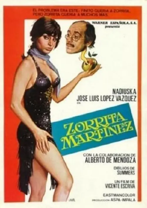 Movie poster "Zorrita Martínez"