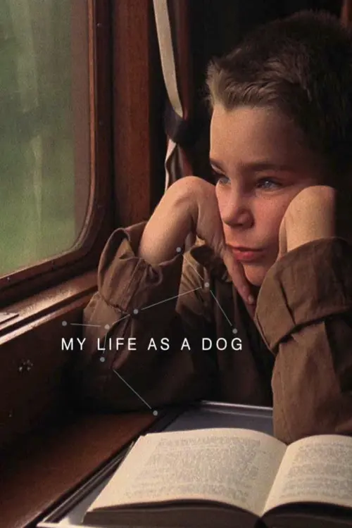 Movie poster "My Life as a Dog"