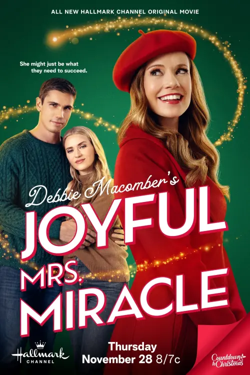 Movie poster "Debbie Macomber’s Joyful Mrs. Miracle"