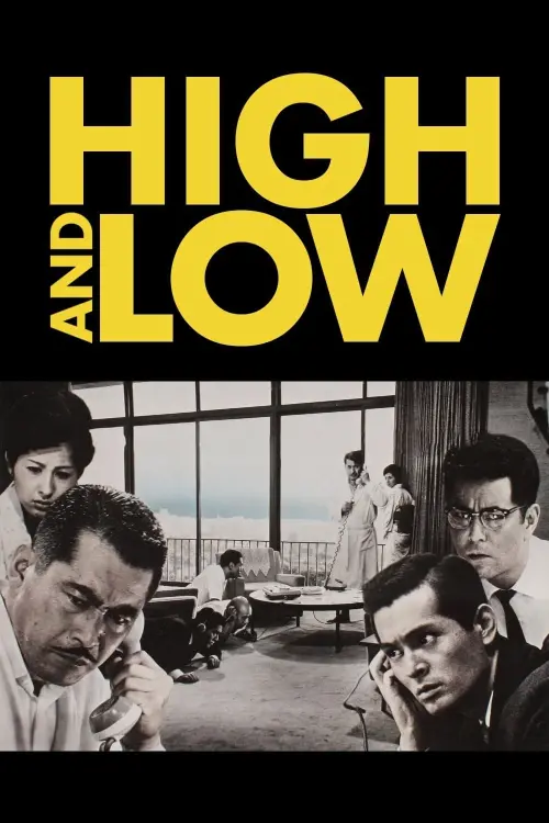 Movie poster "High and Low"