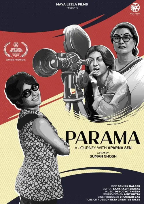 Movie poster "Parama: A Journey with Aparna Sen"