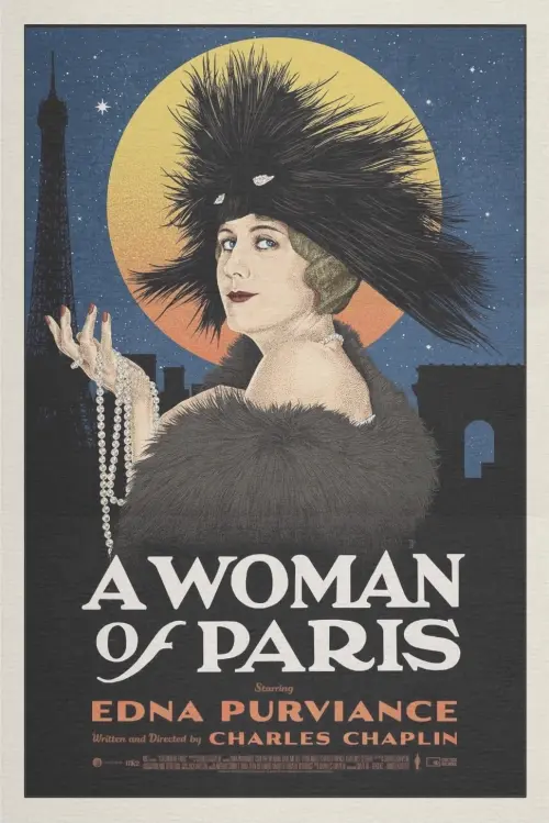 Movie poster "A Woman of Paris: A Drama of Fate"