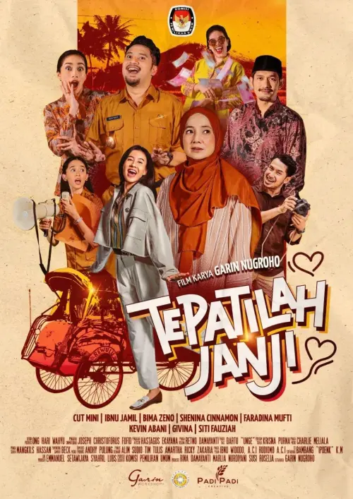 Movie poster "Tepatilah Janji"