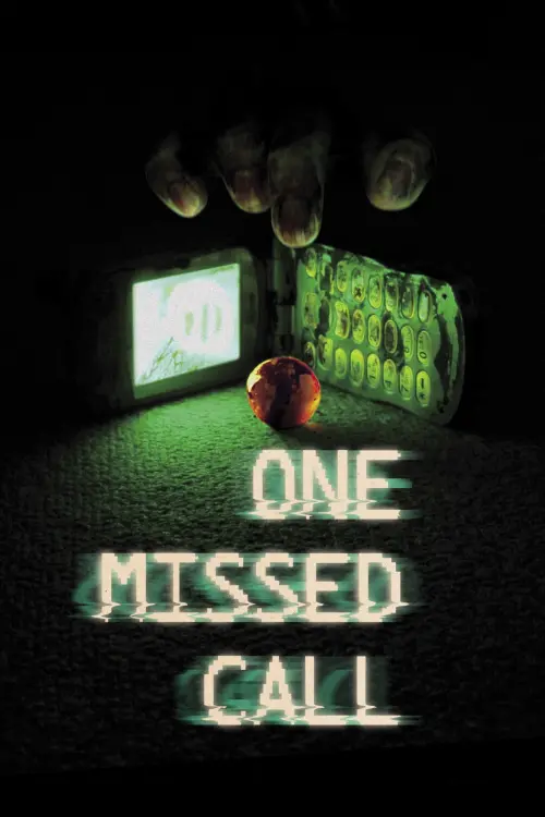 Movie poster "One Missed Call"