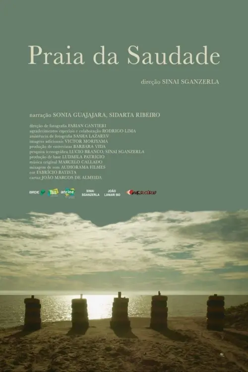 Movie poster "Praia da Saudade"