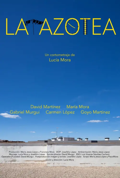 Movie poster "La azotea"