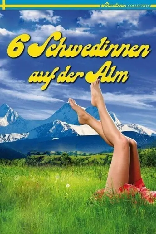 Movie poster "Six Swedish Girls in Alps"